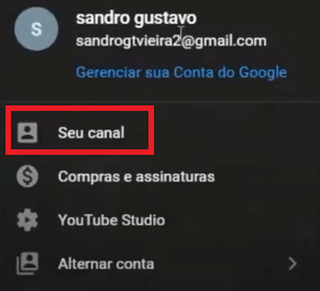 canal do youtube nicho black