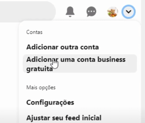 criar conta no pinterest business