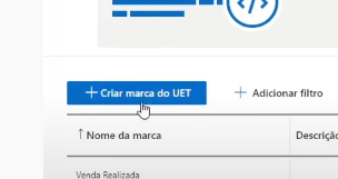 pixel da hotmart no bing ads - criar marca