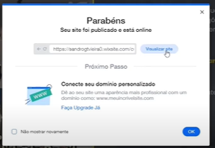 pagina de vendas com o wix