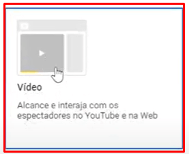 campanha de vídeo