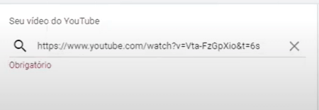 link do video do youtube