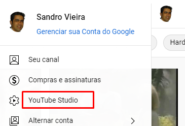 Vincular Canal do Youtube