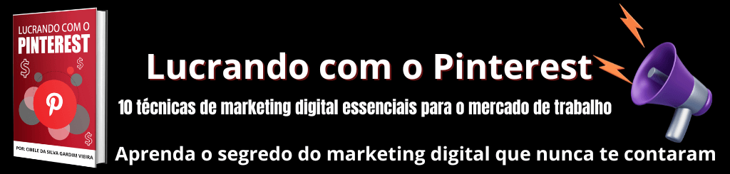 LUCRANDO COM O PINTEREST BANNER BLOG